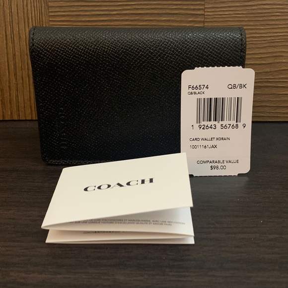 ‼️SOLD‼️Men’s Brand New COACH Card Wallet - Picture 4 of 7